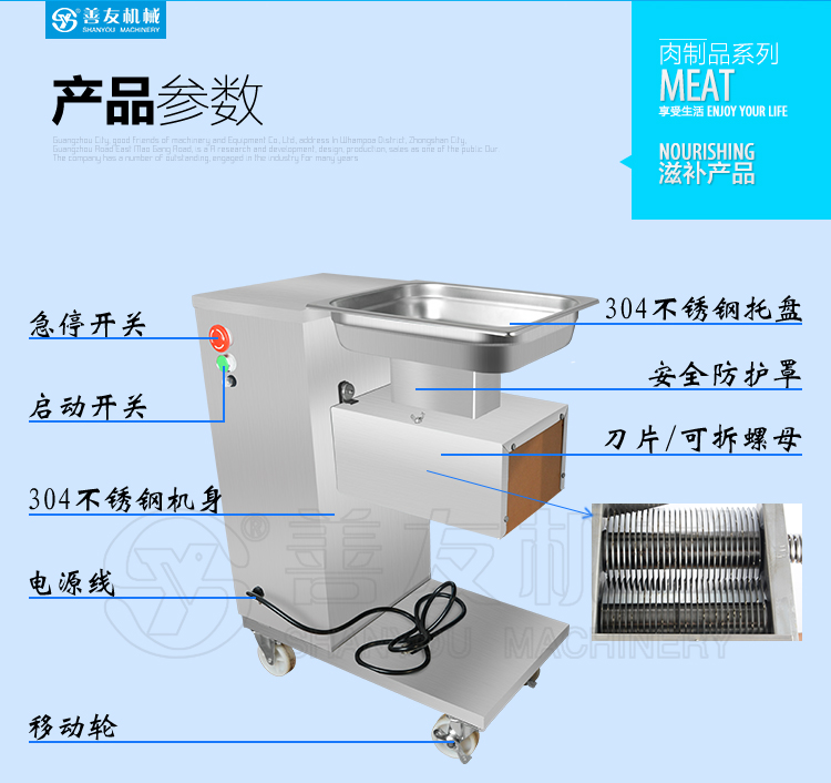 立式切肉機